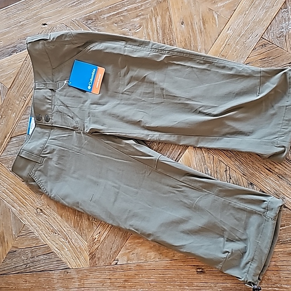 New COLUMBIA Capri hiking trail pants 2